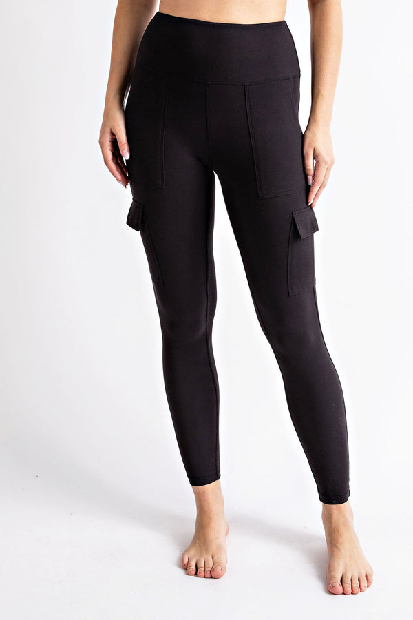  Butter Soft Leggings with Side Pockets Womens Wide