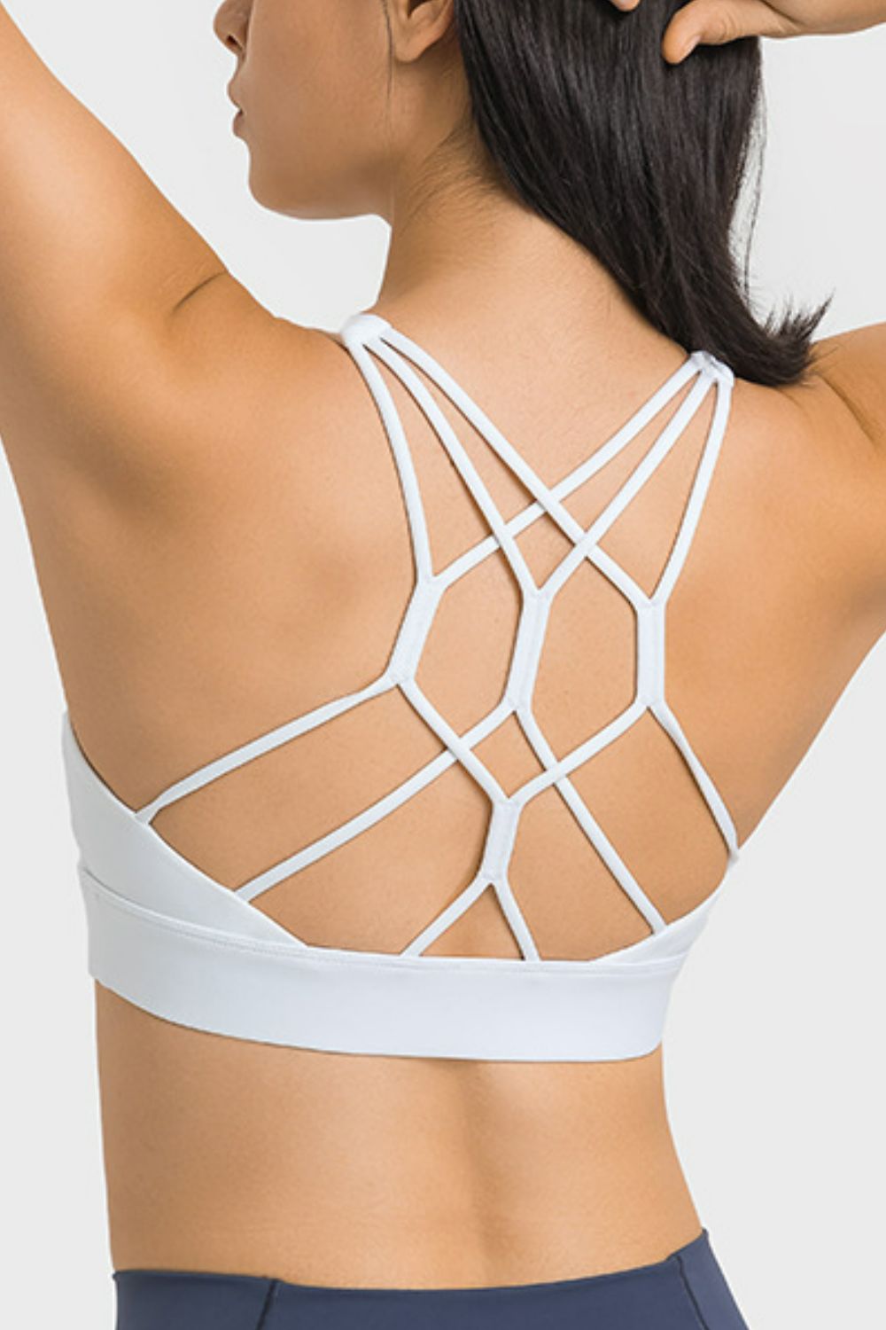 SHE REBEL - Breathable Crisscross Back Sports Bra | Available in 4 Colors