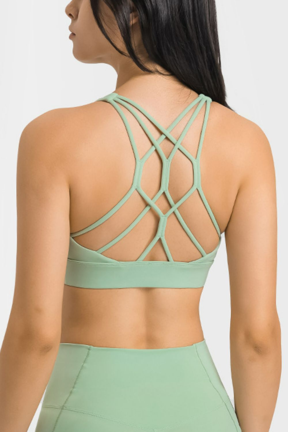 SHE REBEL - Breathable Crisscross Back Sports Bra | Available in 4 Colors