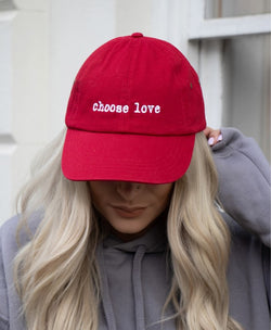 Choose Love Baseball Cap