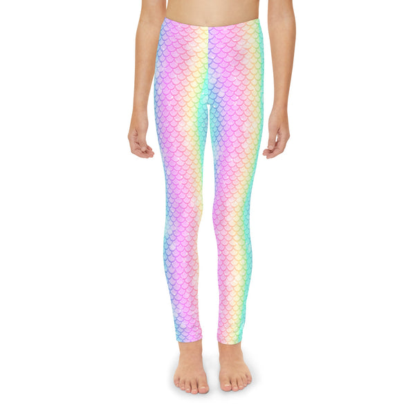 SHE REBEL - Mermaid Glisten Girls' Leggings (Ages 18 M - 12 Years)