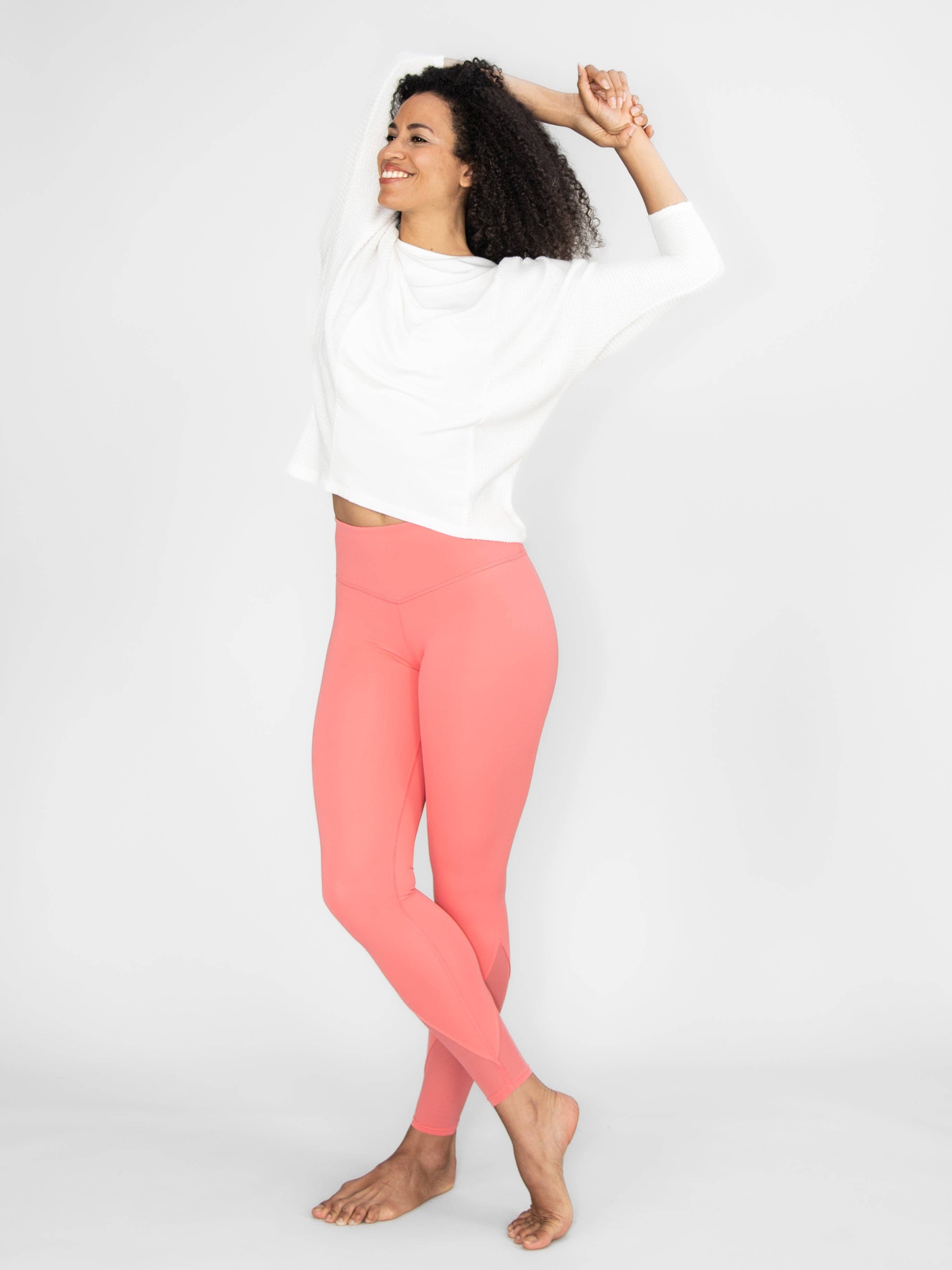 BODY WRAPPERS - Luxe Legging with Power Mesh Insert