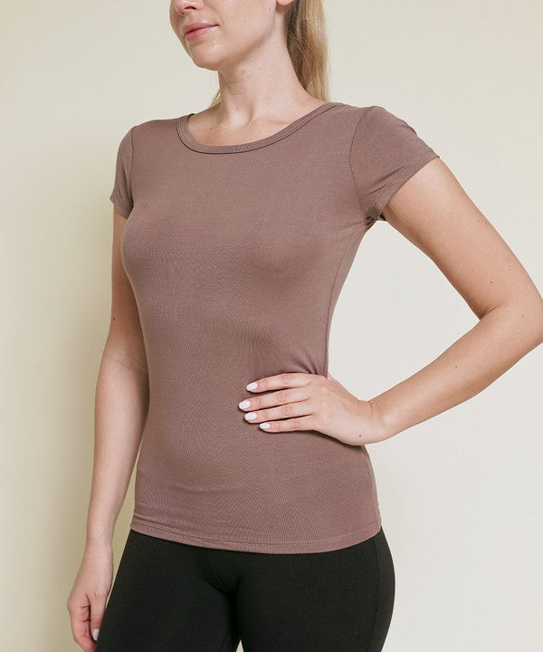 FABINA - Eco-Friendly Bamboo Crewneck Top | Available in 6 Colors