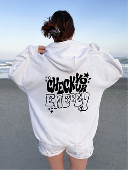 Check your Energy Long Hoodie