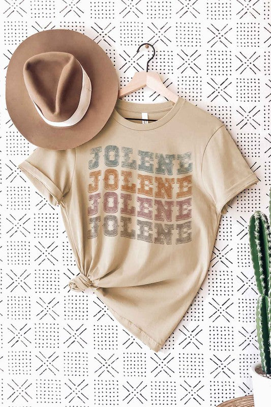 JOLENE WESTERN DOLLY GRAPHIC T-SHIRT