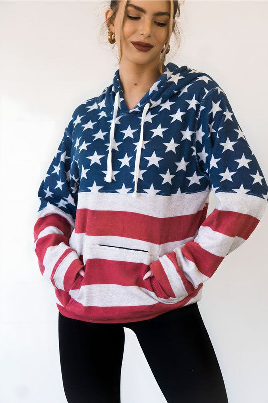 USA Flag Tailgate Unisex Hoodie