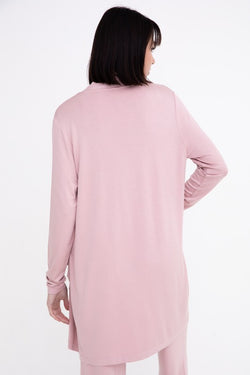 MONO B - Lounge Open-Front Terry Cardigan | Available in 2 Colors