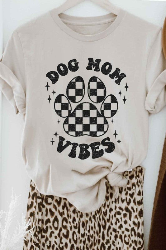 Dog Mom Vibes Graphic Tee