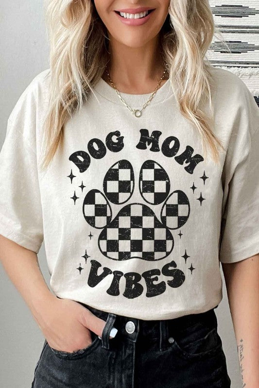 Dog Mom Vibes Graphic Tee