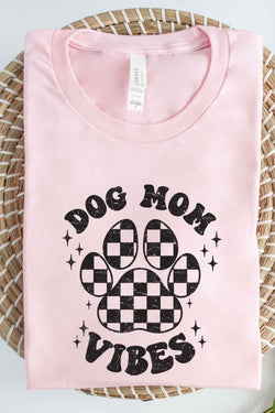 Dog Mom Vibes Graphic Tee