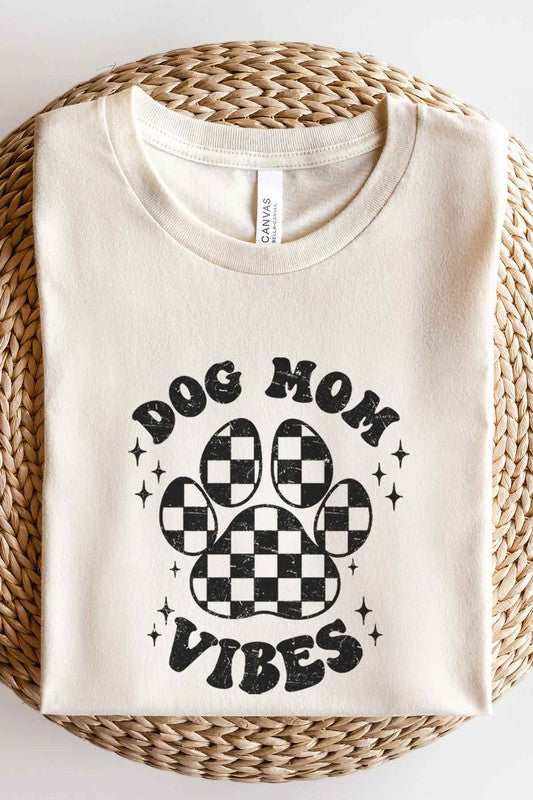 Dog Mom Vibes Graphic Tee