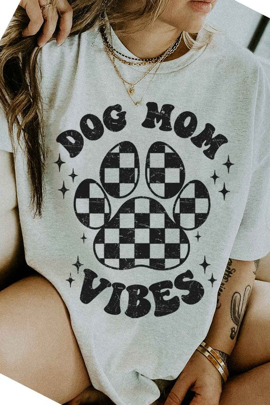 Dog Mom Vibes Graphic Tee