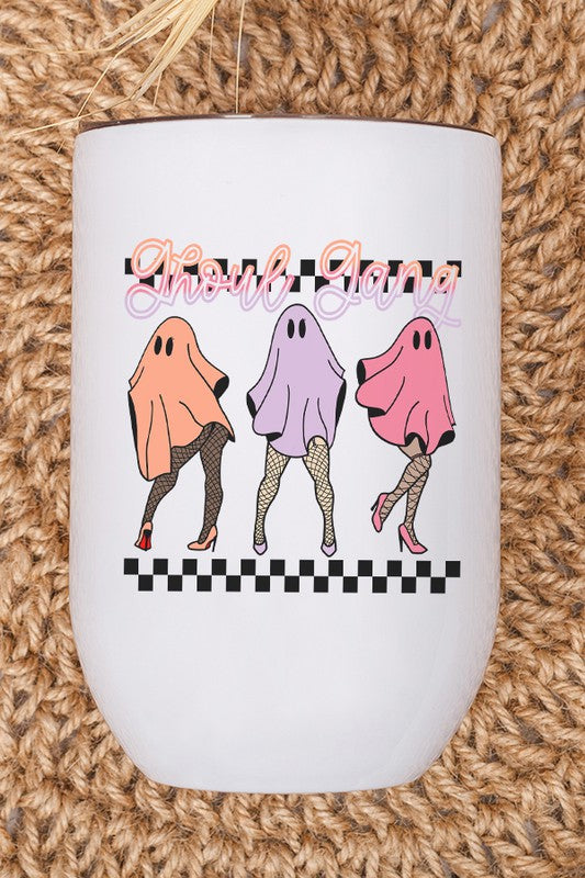 Halloween Sexy Ghosts Ghoul Gang Wine Cup