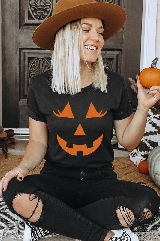 Halloween Jacko Lashes Graphic Tee