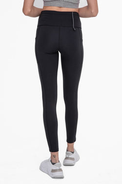 MONO B- Adjustable Bungee Waist Hiking Leggings | Available in 2 Colors