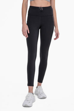 MONO B- Adjustable Bungee Waist Hiking Leggings | Available in 2 Colors