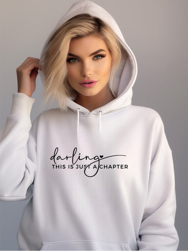 Darling This is Just a Chapter Graphic Hoodie | Plus Size