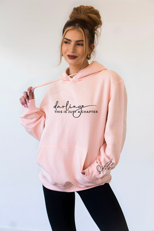 Darling This is Just a Chapter Graphic Hoodie | Plus Size
