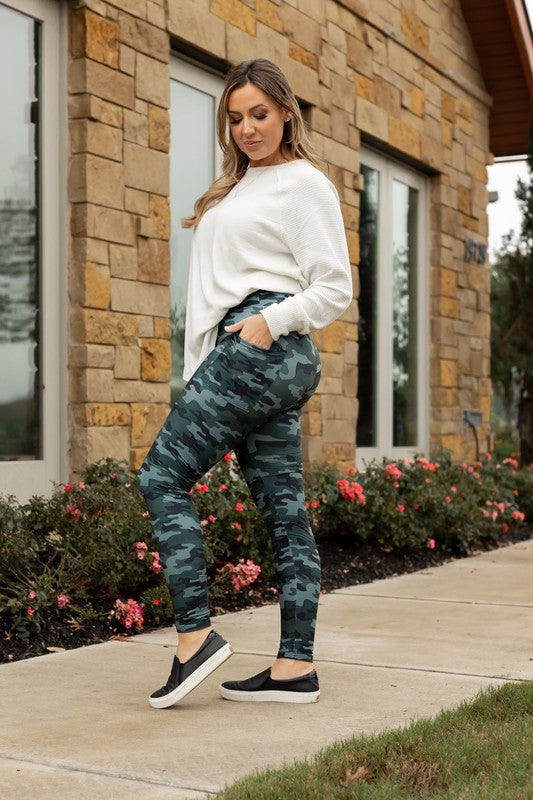 JULIA ROSE - NEW Camo 2.0 Leggings with Pockets