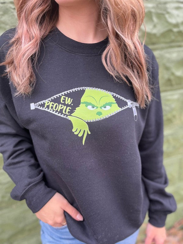 Ew People Grinch Sweatshirt | Plus Size