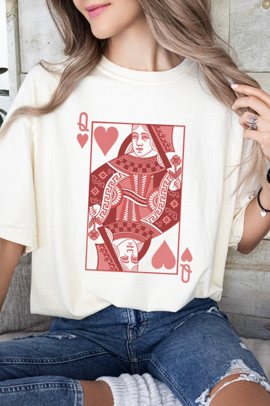 Queen of Hearts Valentine's Day Graphic Tee