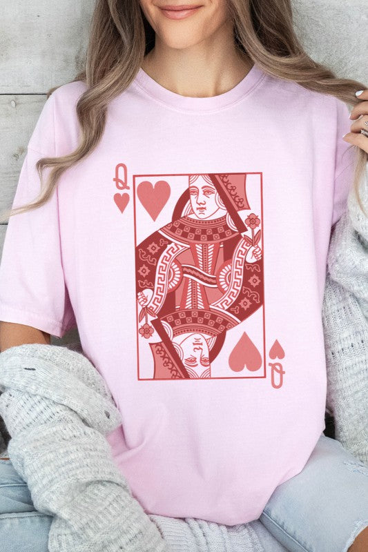 Queen of Hearts Valentine's Day Graphic Tee