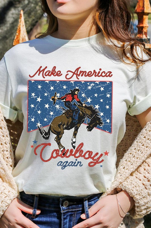 Make America Cowboy Again Graphic Tee