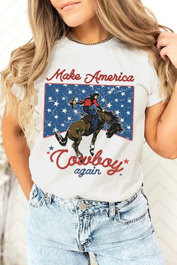 Make America Cowboy Again Graphic Tee