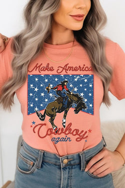 Make America Cowboy Again Graphic Tee