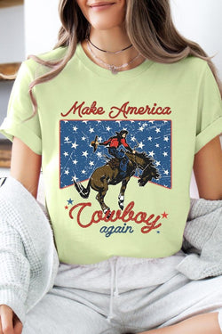 Make America Cowboy Again Graphic Tee