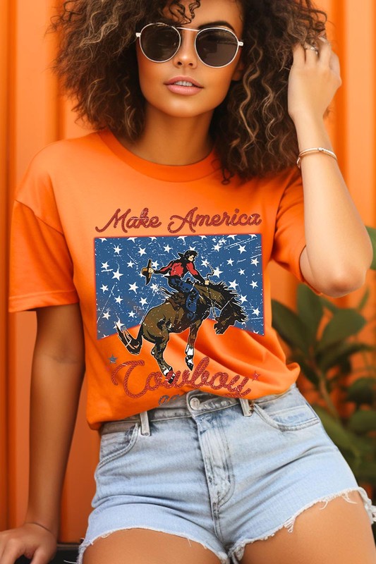 Make America Cowboy Again Graphic Tee