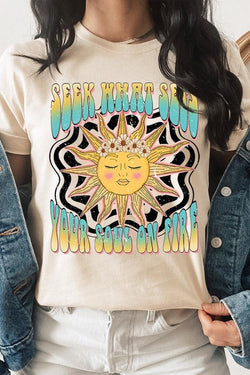 Seek What Sets Your Soul on Fire Graphic Tee