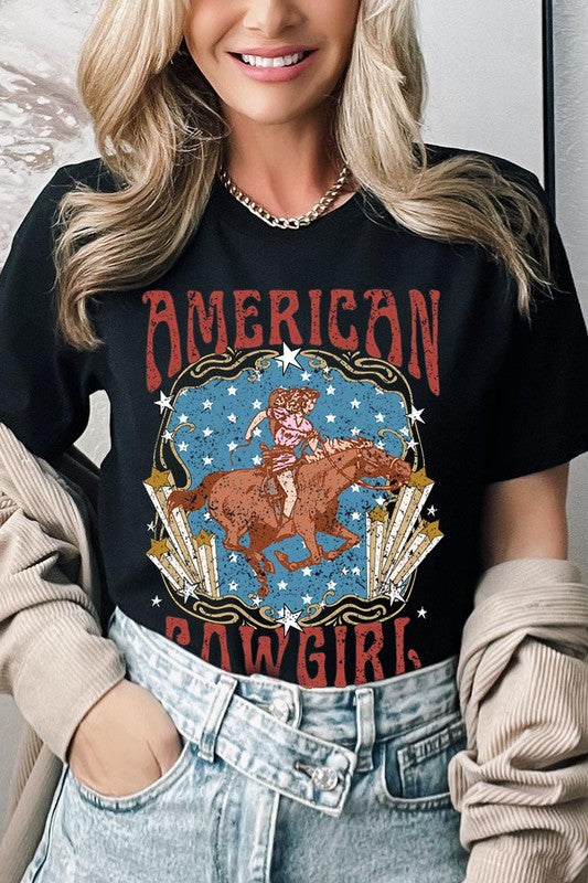 American Cowgirl Graphic Tee