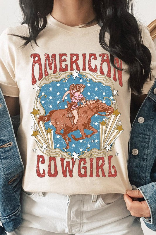 American Cowgirl Graphic Tee