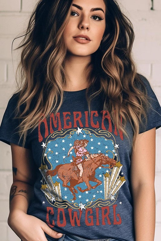 American Cowgirl Graphic Tee