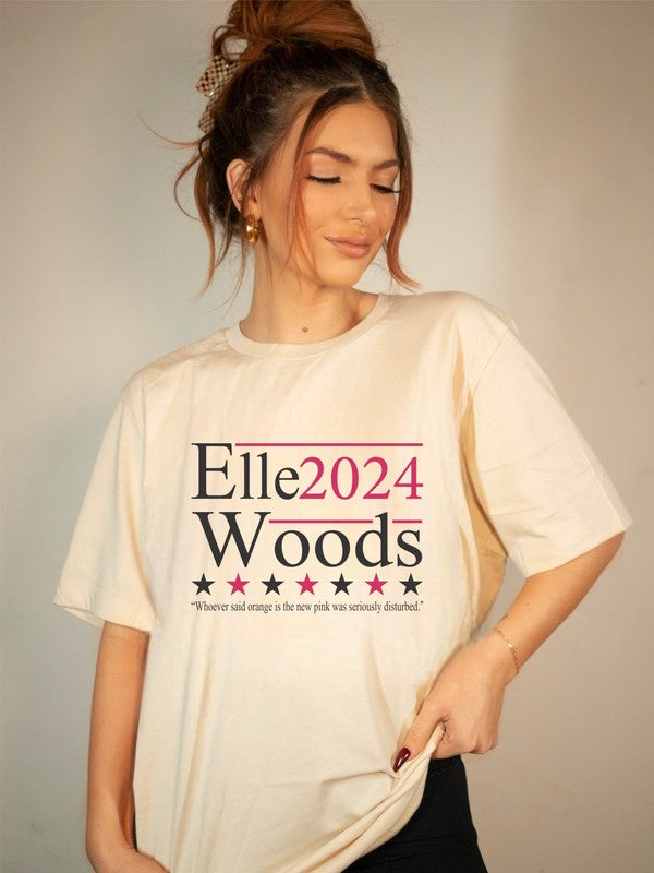 Elle Woods President 2024 Soft Style Graphic Tee