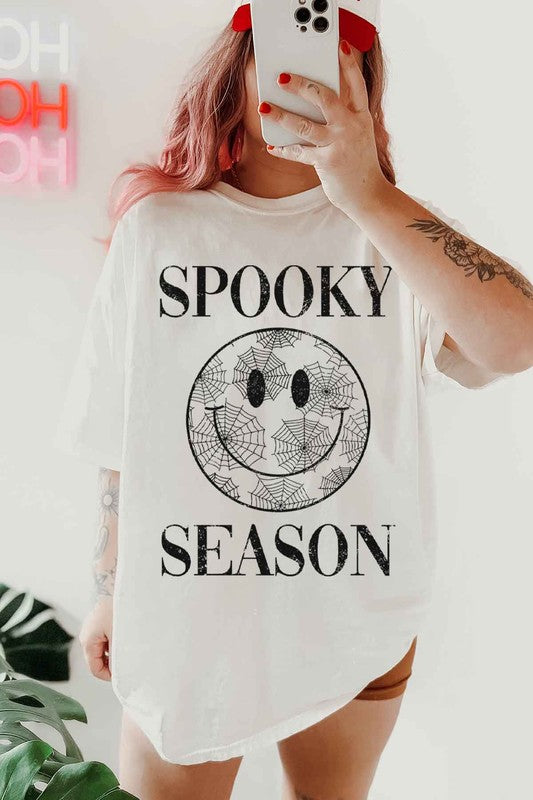 SPOOKY SEASON HALLOWEEN OVERSIZED GRAPHIC TEE