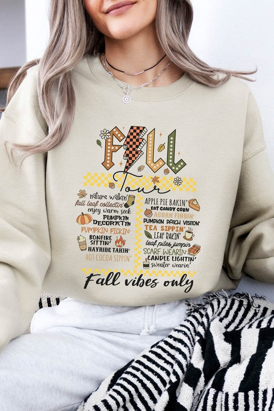 Fall Vibes Only Fleece Sweatshirt