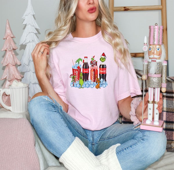 Coca Cola Christmas Graphic Boutique Tee | Plus Size