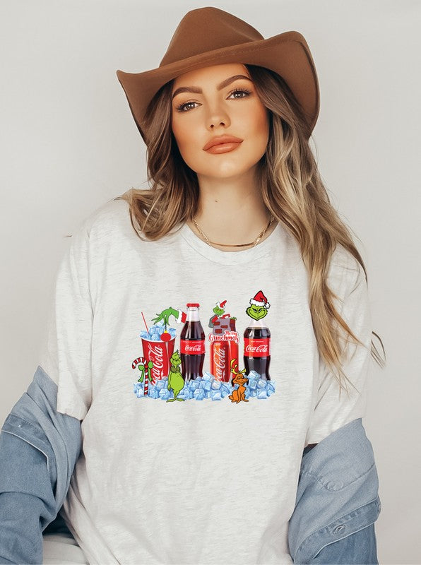 Coca Cola Christmas Graphic Boutique Tee | Plus Size