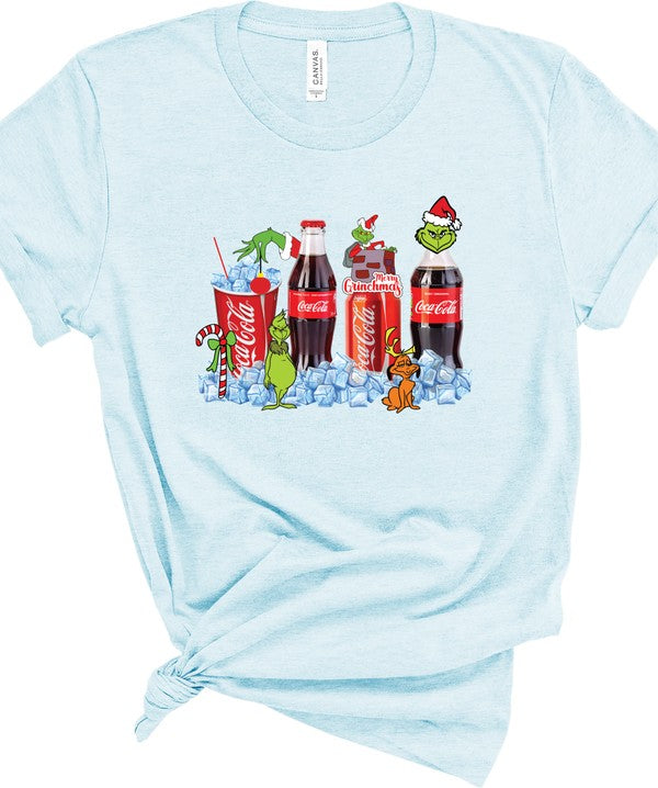 Coca Cola Christmas Graphic Boutique Tee