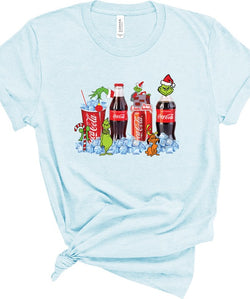 Coca Cola Christmas Graphic Boutique Tee | Plus Size