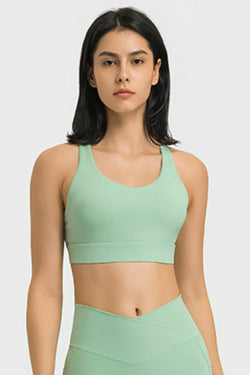 SHE REBEL - Breathable Crisscross Back Sports Bra | Available in 4 Colors