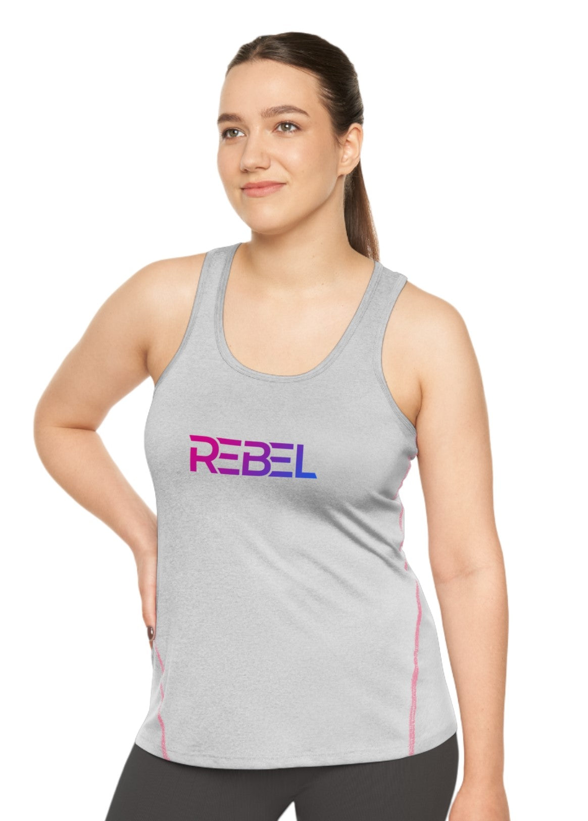 Women's Racerback REBEL Sports Top