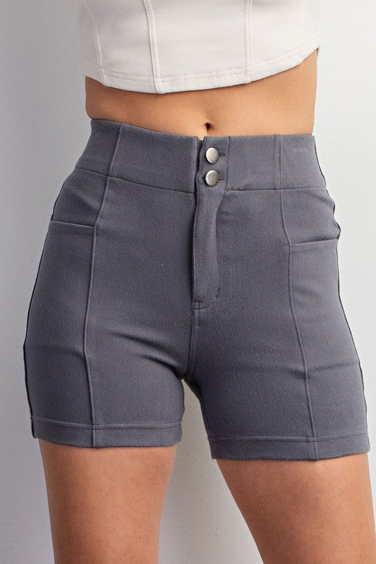 RAE MODE - Cotton Stretch Twill Short Pant