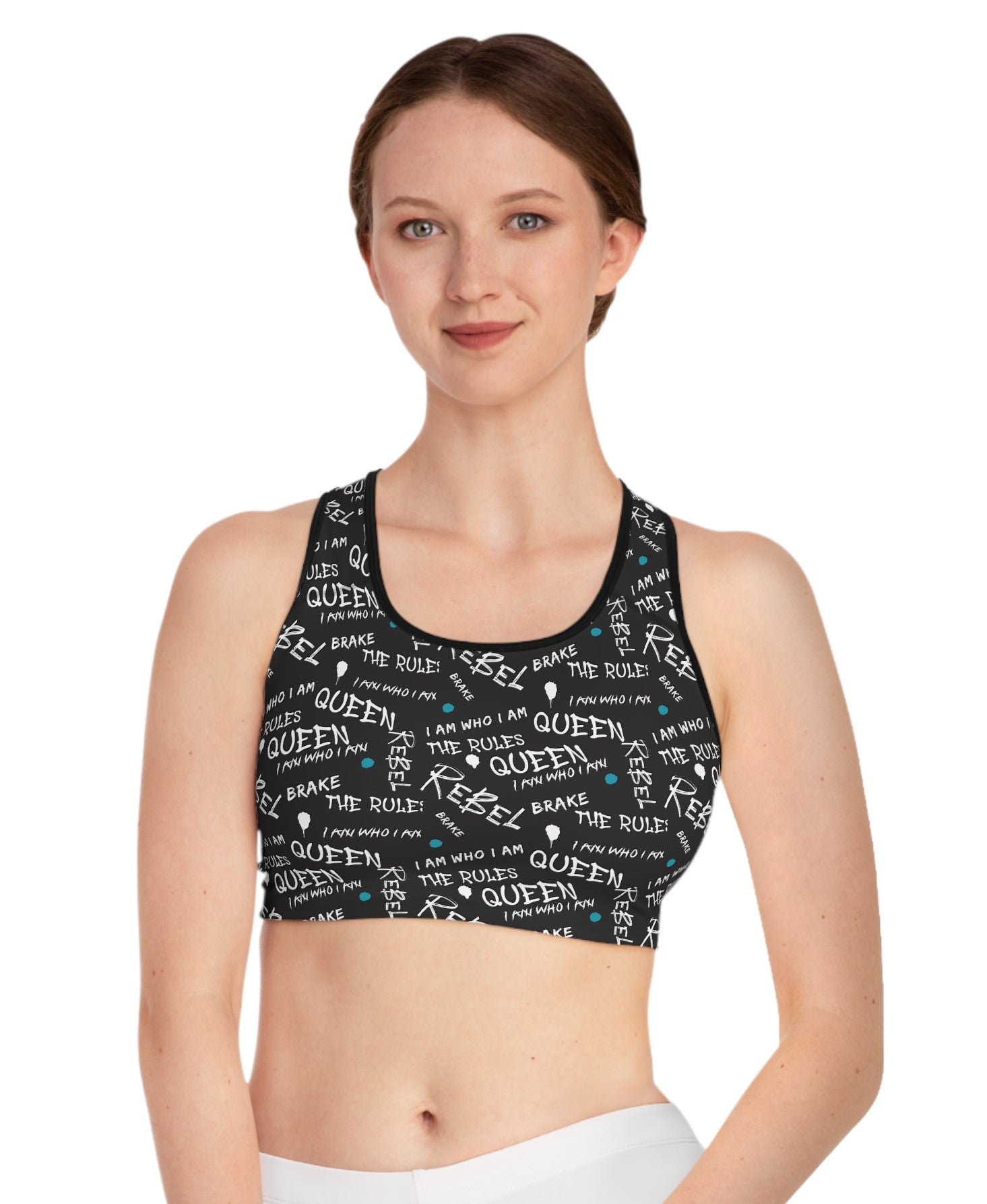 SHE REBEL - Graffiti Rebel Sports Bra