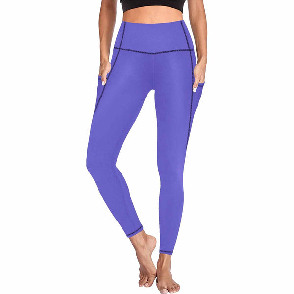 Uniquely You Leggings with Pockets - Blue Iris