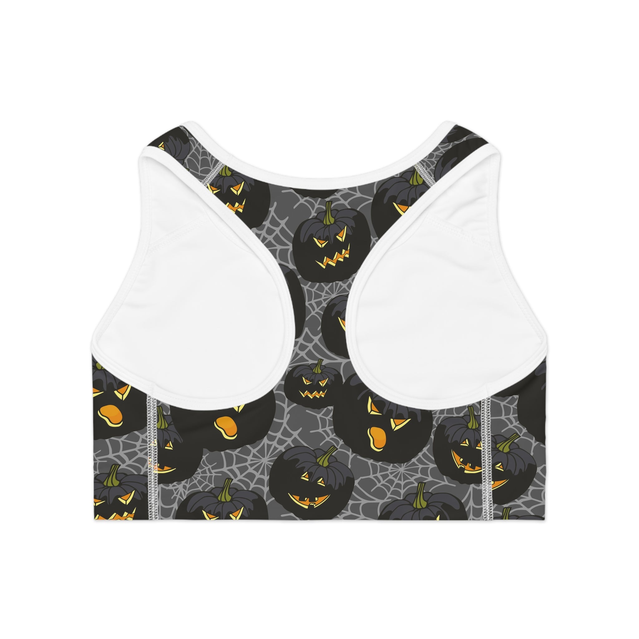 Angry Pumpkins Sports Bra