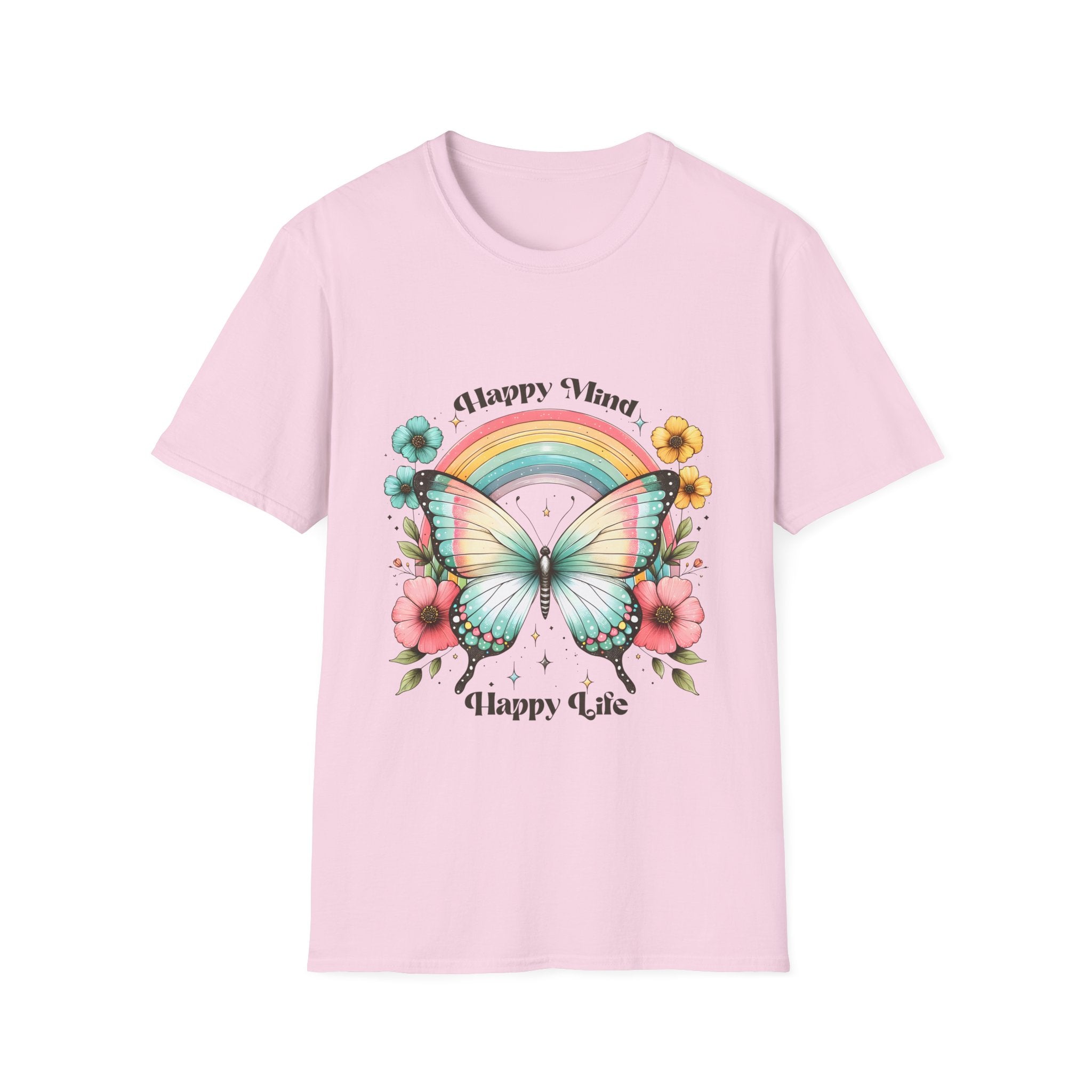 Happy Mind Happy Life Unisex Tee