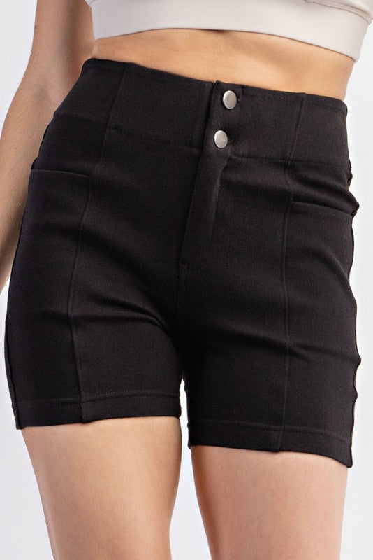 RAE MODE - Cotton Stretch Twill Short Pant